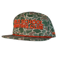 Thumbnail for Roost Old School Hunting Club Rope Cap - Camo