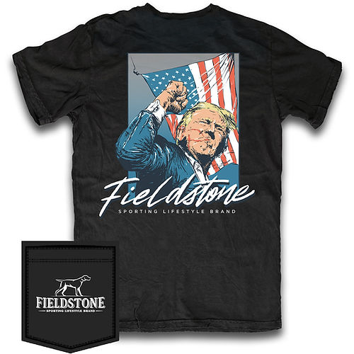 Trump Fight SS Tee - Black