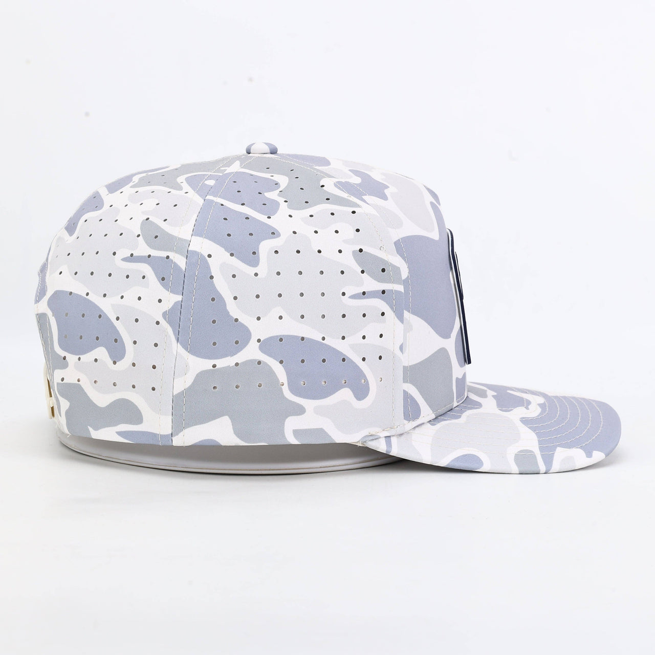 “Tap It In” Rubber Patch Gray Camo Hat