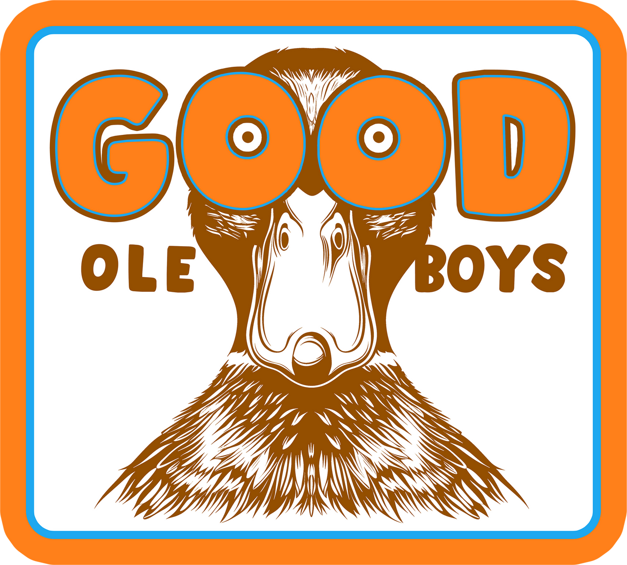 Good Ole Boys Duck Hooters Sticker