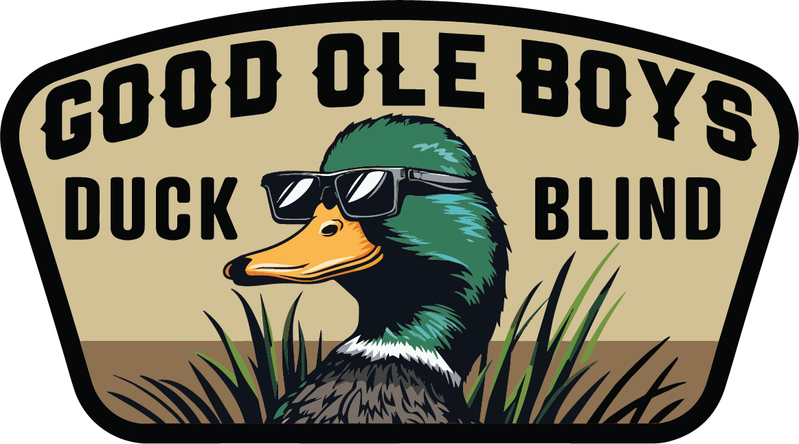 Good Ole Boys Duck Blind Sticker