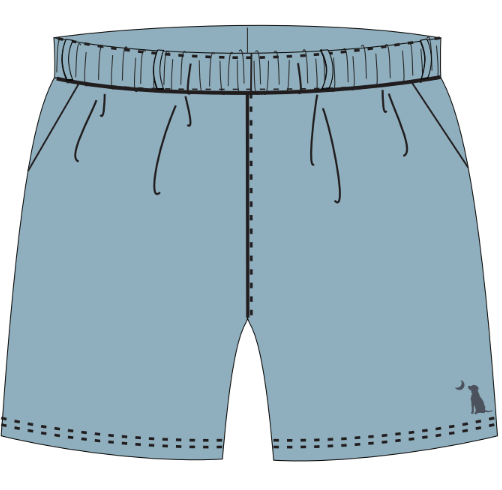 Youth - Dusty Blue Performance Volley Short