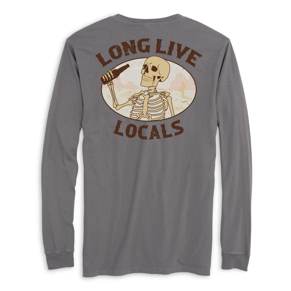 Long Live Locals LS Tee - Gray