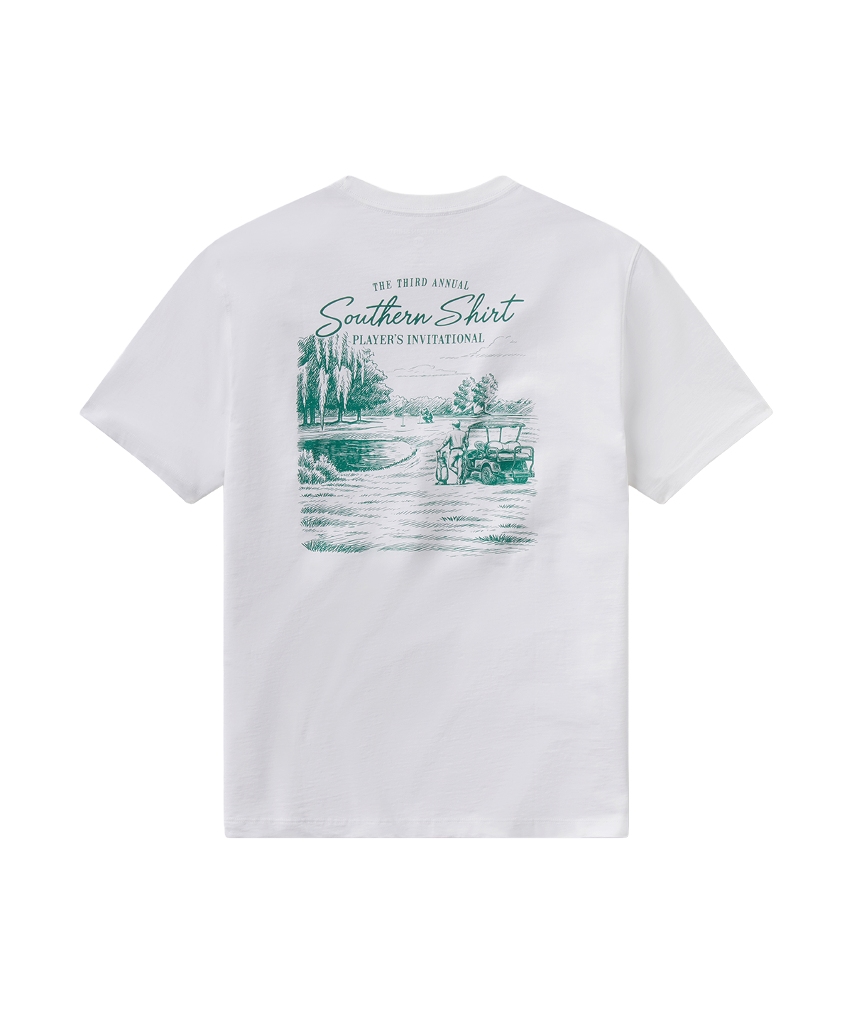 Players Invitational SS Tee - White