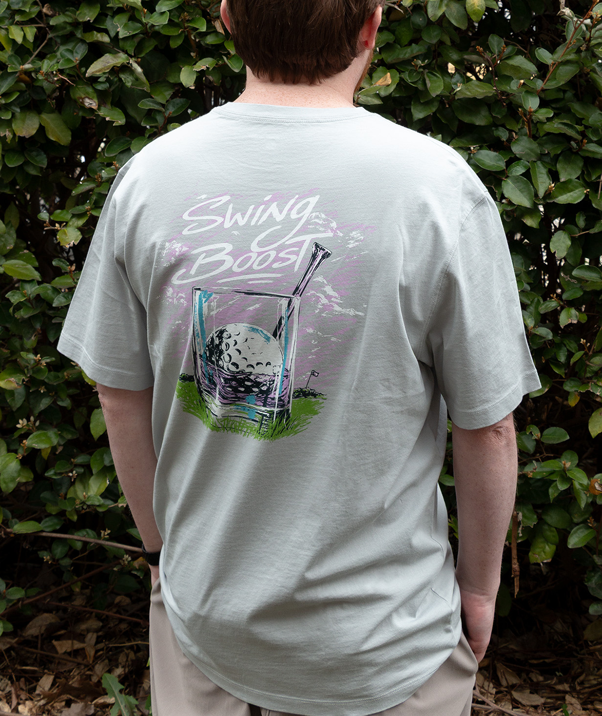 Swing Boost SS Tee - Harbor Mist Grey