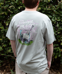 Thumbnail for Swing Boost SS Tee - Harbor Mist Grey