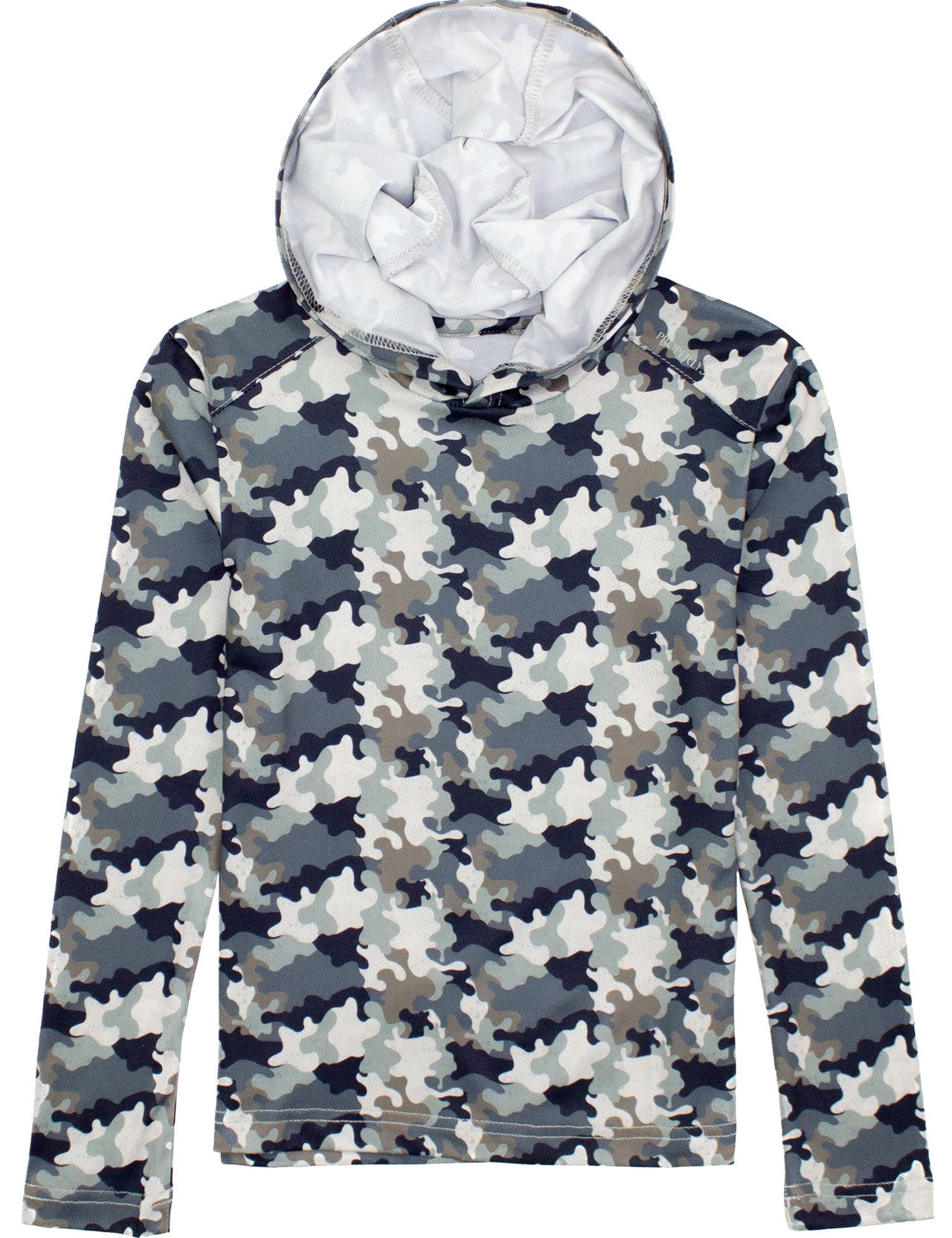 Youth Ravine Performance Hoodie - Delta Backwater Camo