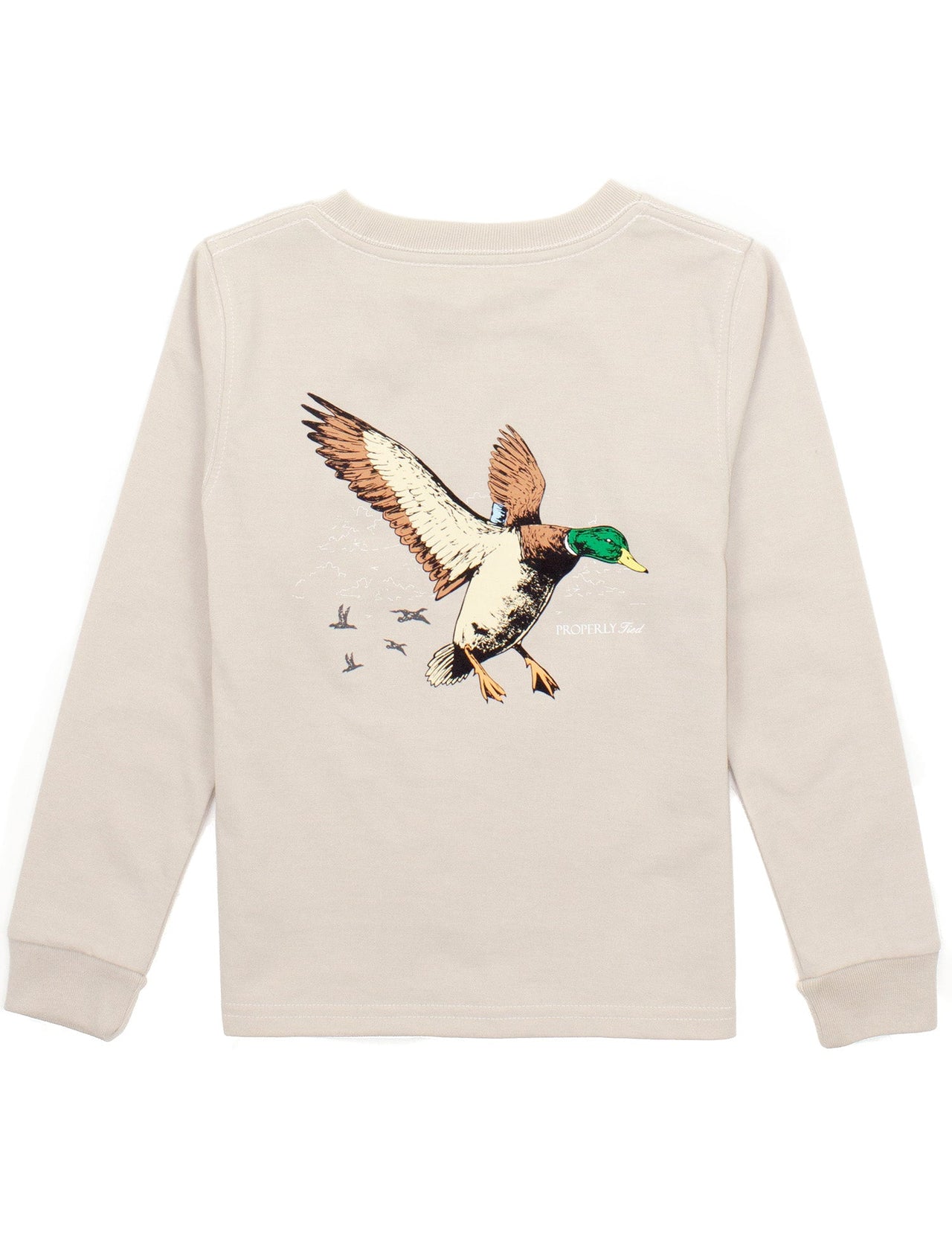 Mallard Flight LS Tee - Linen