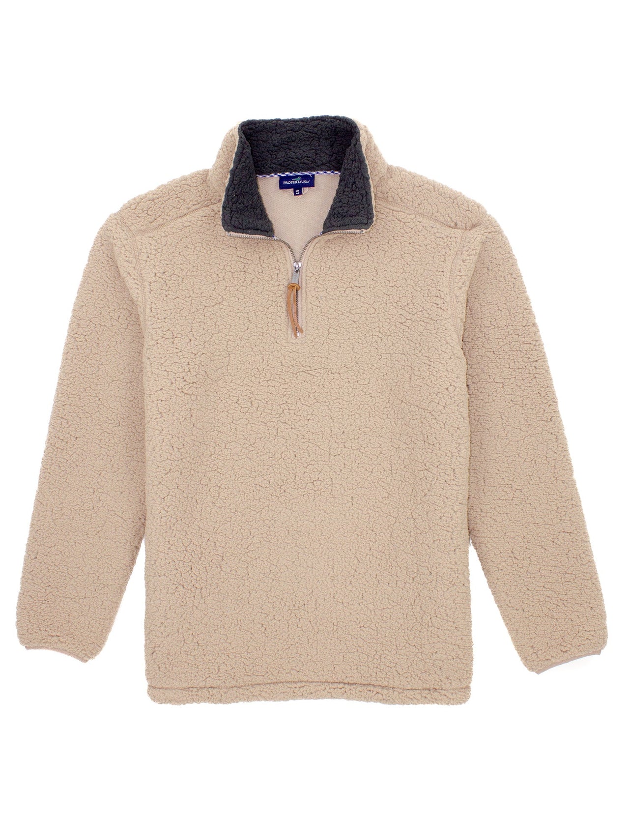 Kensington Sherpa Pullover - Tan