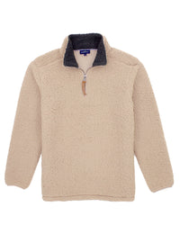 Thumbnail for Kensington Sherpa Pullover - Tan