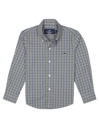 Thumbnail for Seasonal Long Sleeve Button Down Sportshirt - Blue Ridge