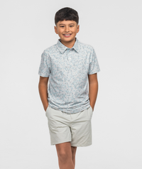 Thumbnail for Youth - Hunters Hideaway Printed Polo