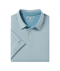 Thumbnail for Sawgrass Stripe Polo - Maui Lime
