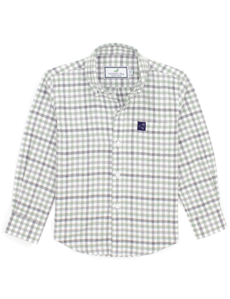 Youth - Classic Flannel Grassland