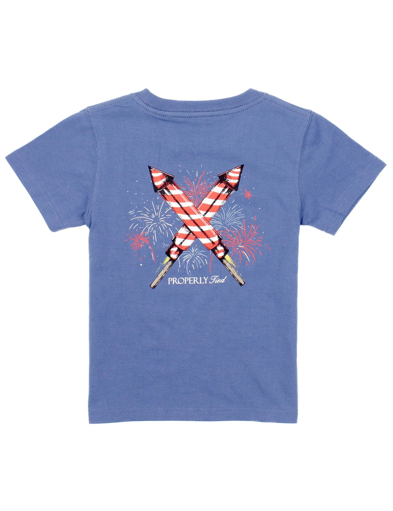 Youth - Firecracker SS Tee - Space Blue