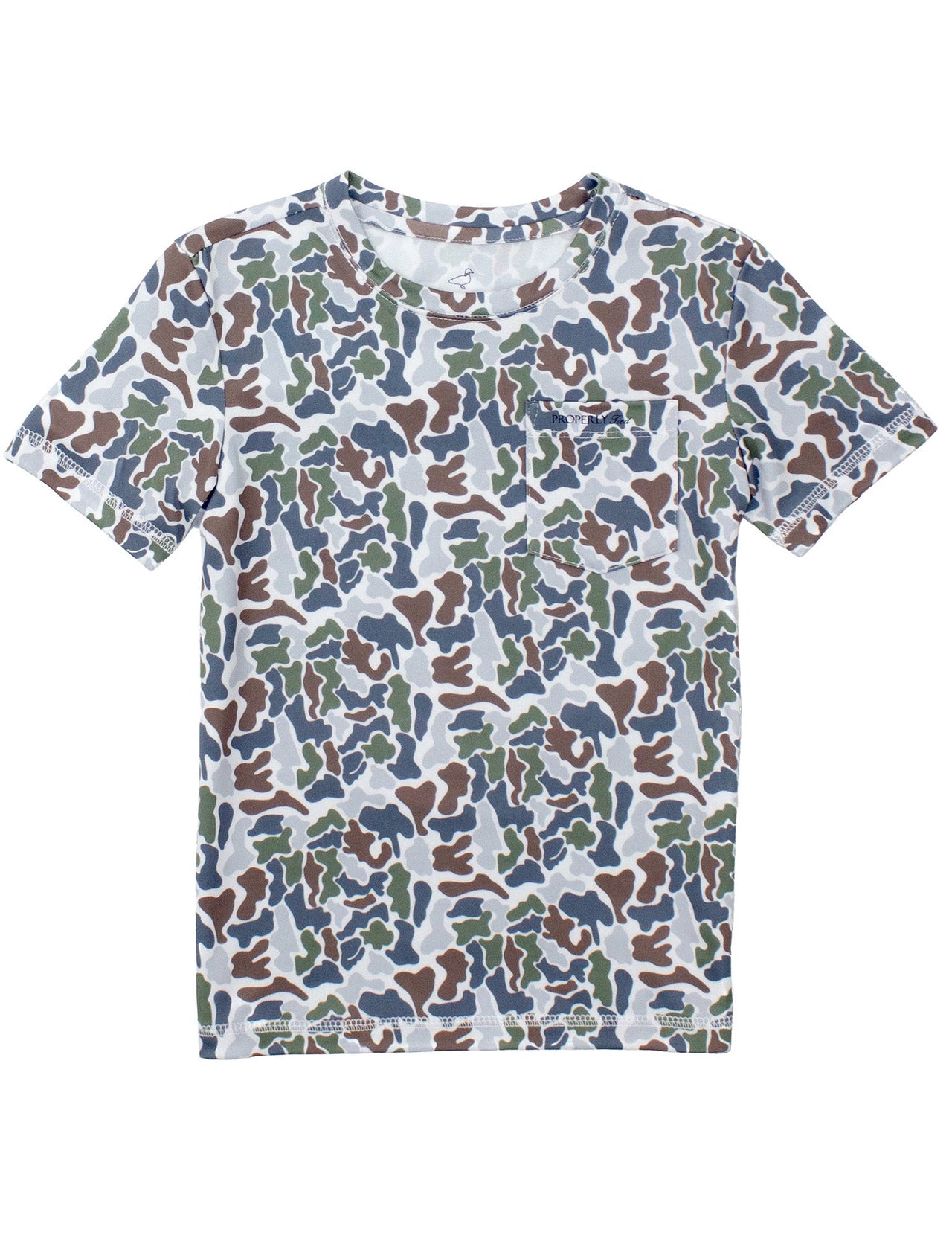 Youth - Ravine Pocket Tee SS Terra Camo