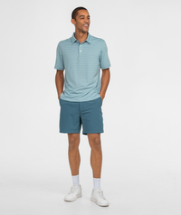 Thumbnail for Sawgrass Stripe Polo - Maui Lime