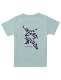 Thumbnail for Youth - Properly Tied Migration SS Tee - Marine Mist