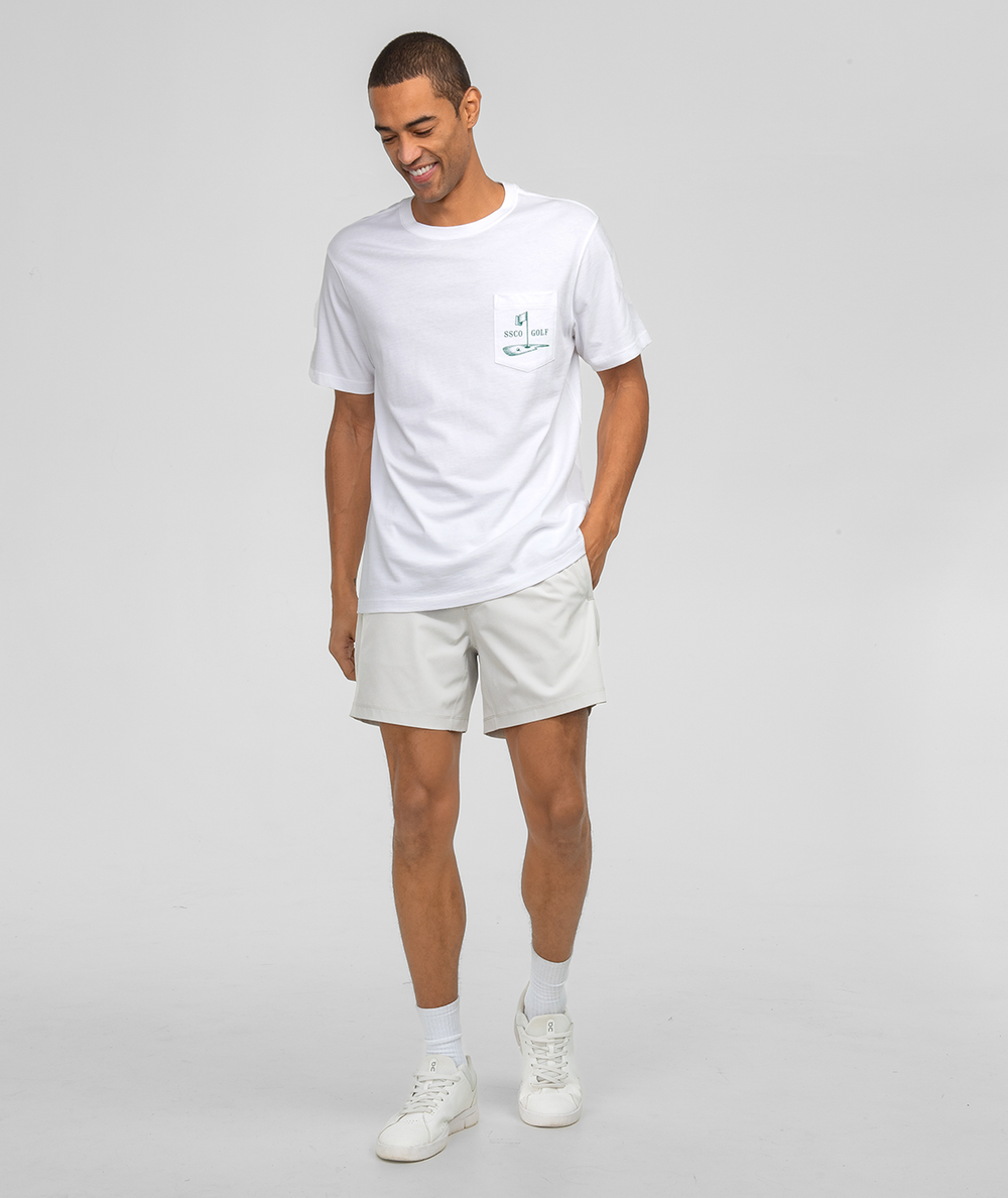 Players Invitational SS Tee - White
