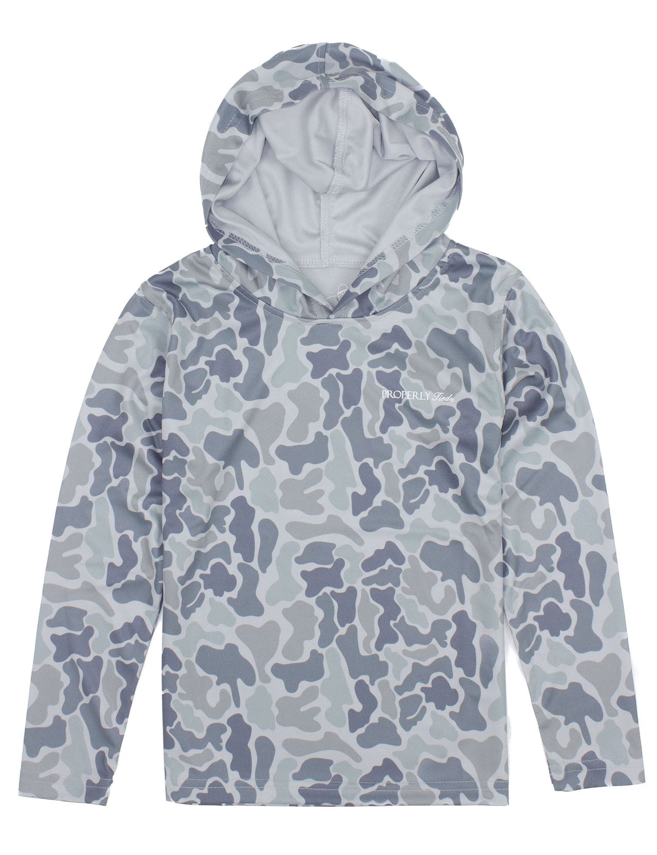 Youth Sportsman Performance Hoodie - Polar Camo