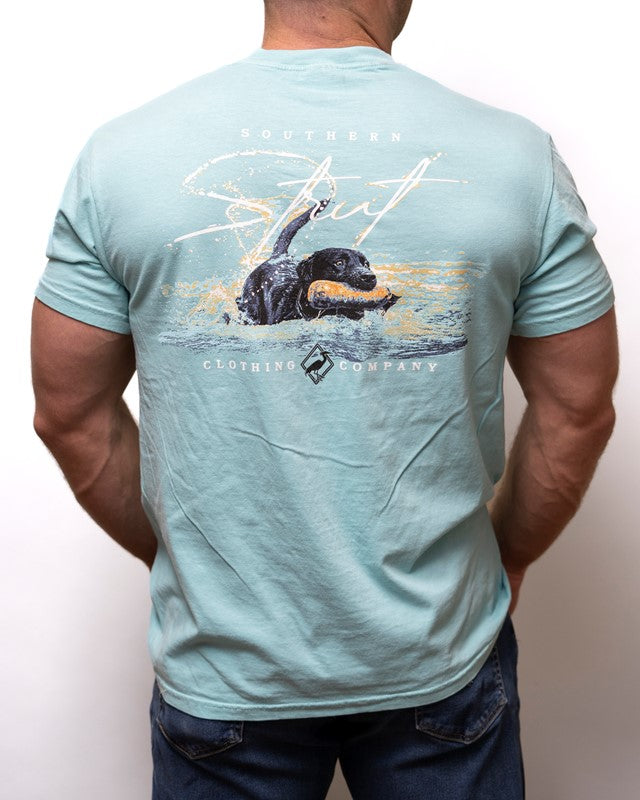 "A comfortable and stylish Chalky Mint T-shirt from Southern Strut. Made with 100% Cotton Ring-spun fabric, featuring a soft garment-washed finish for a vintage look and feel."