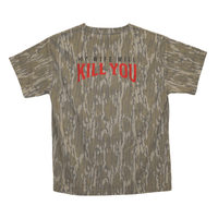Thumbnail for My Wife Will Kill You SS Tee - Mossy Oak Bottomland