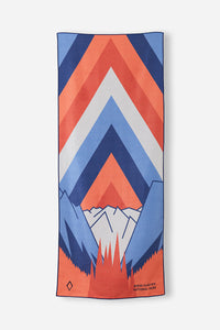 Thumbnail for Kings Canyon National Park Blue Red Beach Towel