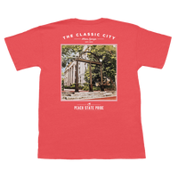 Thumbnail for North Campus SS Pocket Tee - Weathered Nantucket Red