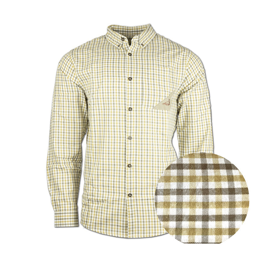 Lighthouse Oak Island LS Button Down