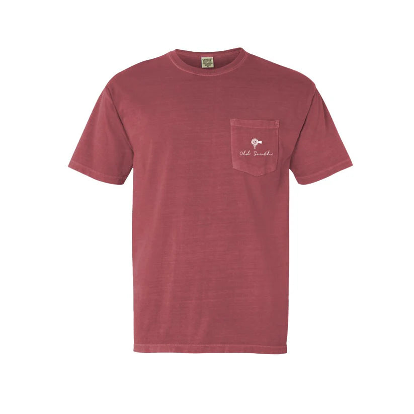Old South Branded SS Tee - Brick