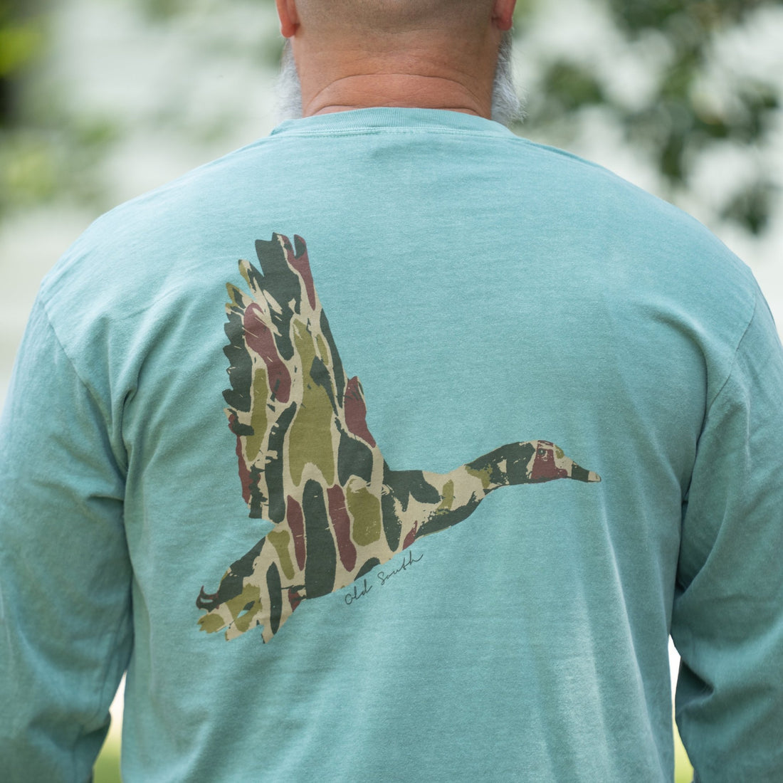 Duck Wings LS Tee - Green