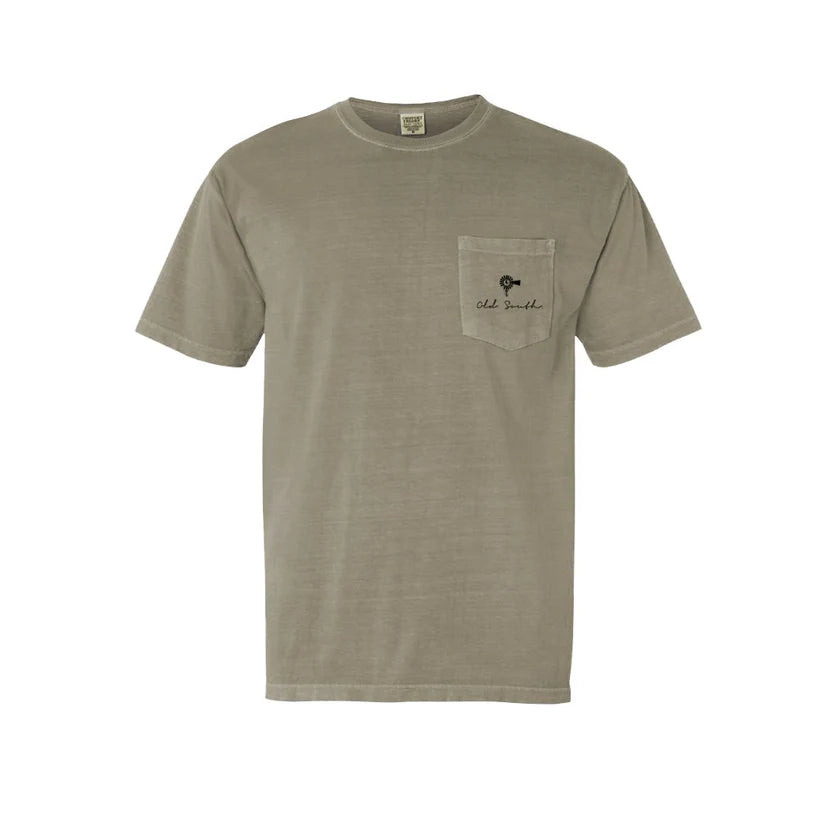 Duck Wings with Thicket Camo SS Tee - Sandstone