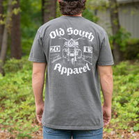 Thumbnail for Old South Motorcycle SS Tee - Pepper
