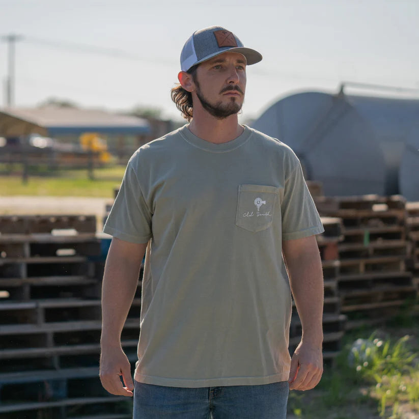 Old South Toolbox SS Tee - Sandstone