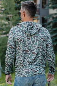 Thumbnail for Retro Duck Camo Performance Hoodie