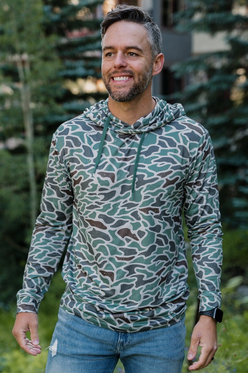 Retro Duck Camo Performance Hoodie