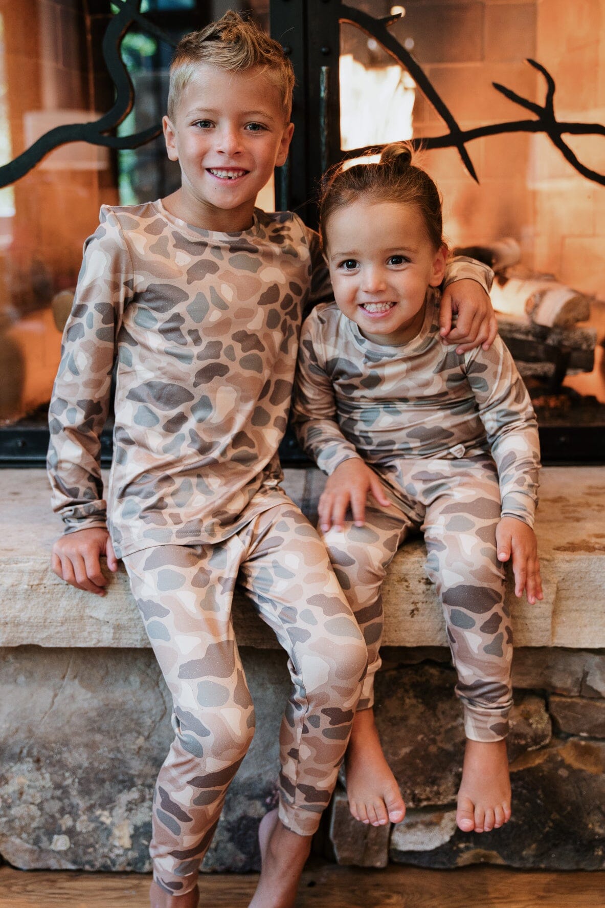 Youth Pajama Set - Pintail Camo