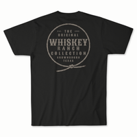 Thumbnail for Whiskey Bent Rope Ranch Collection Black Short Sleeve T-Shirt