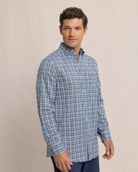 Thumbnail for Saltgrass Intercoastal Long Sleeve Spot Shirt - Salt Meadow