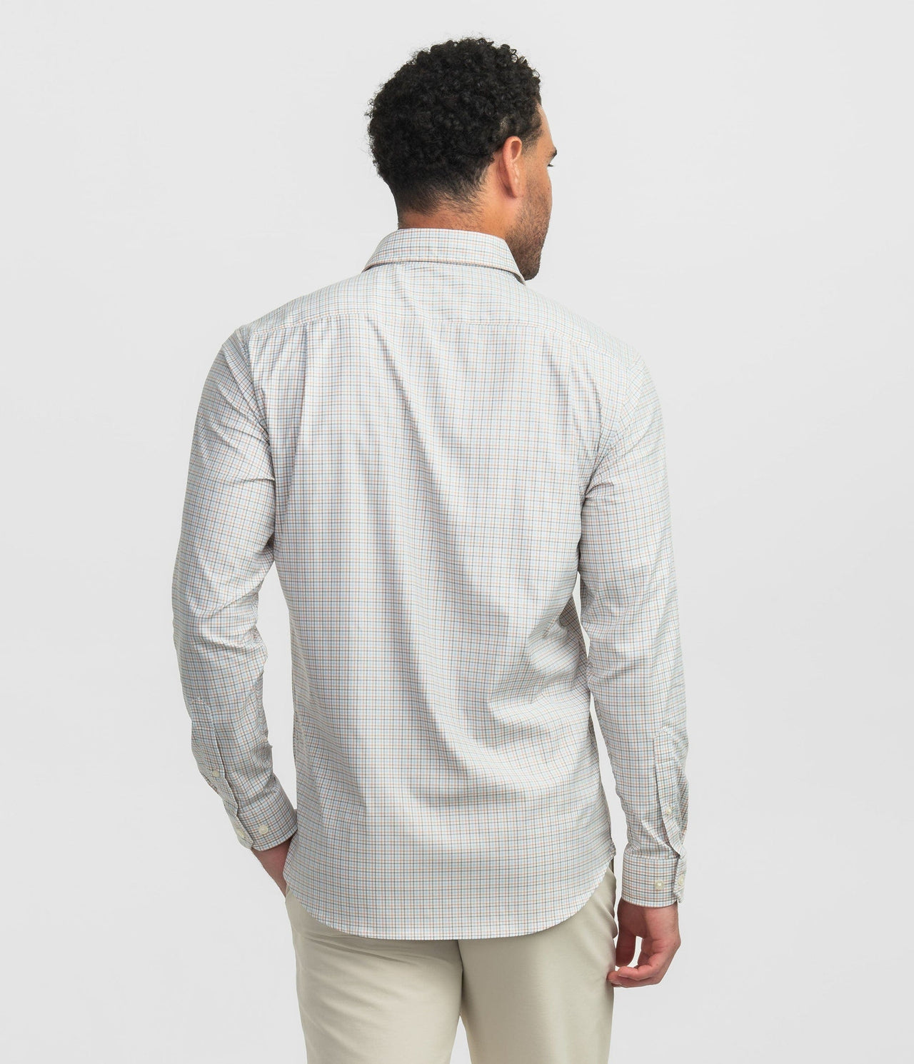 Hudson Check LS Button Down - Angora