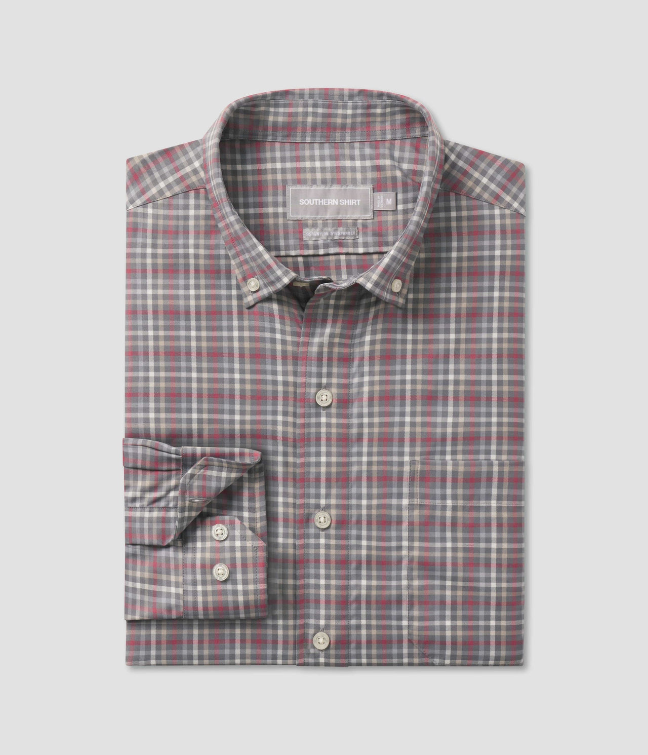 Samford Check LS Button Down - Capstone