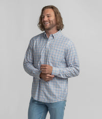 Thumbnail for Samford Check LS Button Down - Oxford