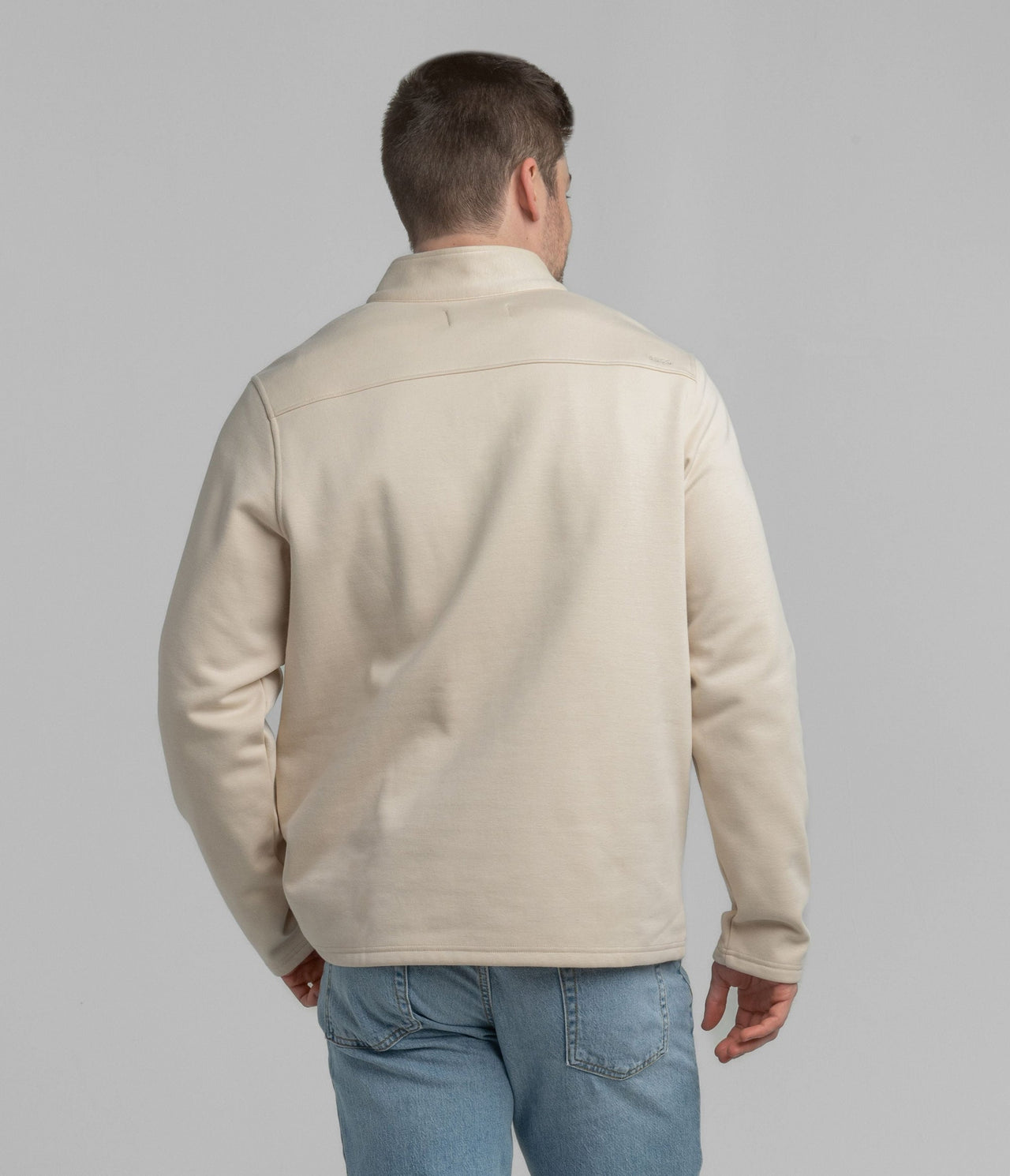 Fleece Essential Quarter Zip - Canvas