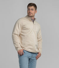 Thumbnail for Fleece Essential Quarter Zip - Canvas