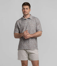 Thumbnail for Hunters Hideaway Printed Performance Polo - Ridgeline