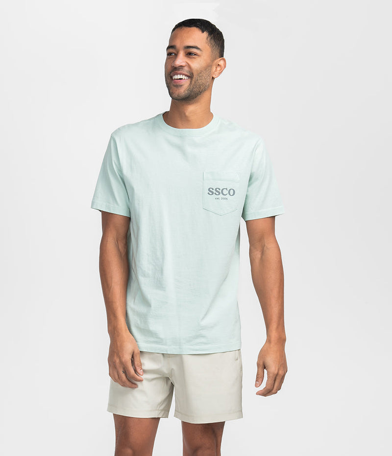 Bayou Dog SS Tee - Cool Mint