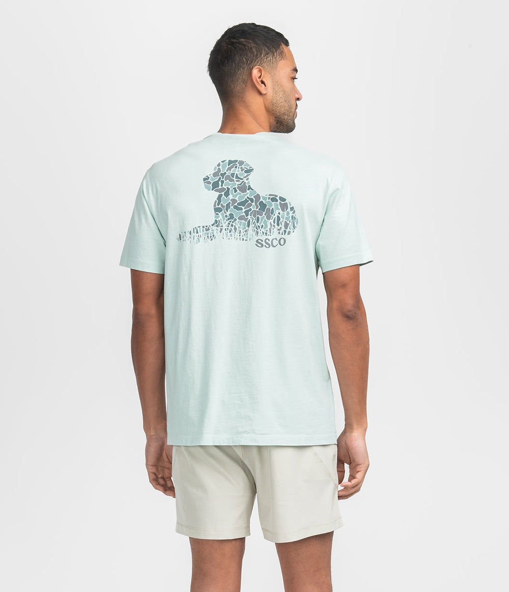 Bayou Dog SS Tee - Cool Mint
