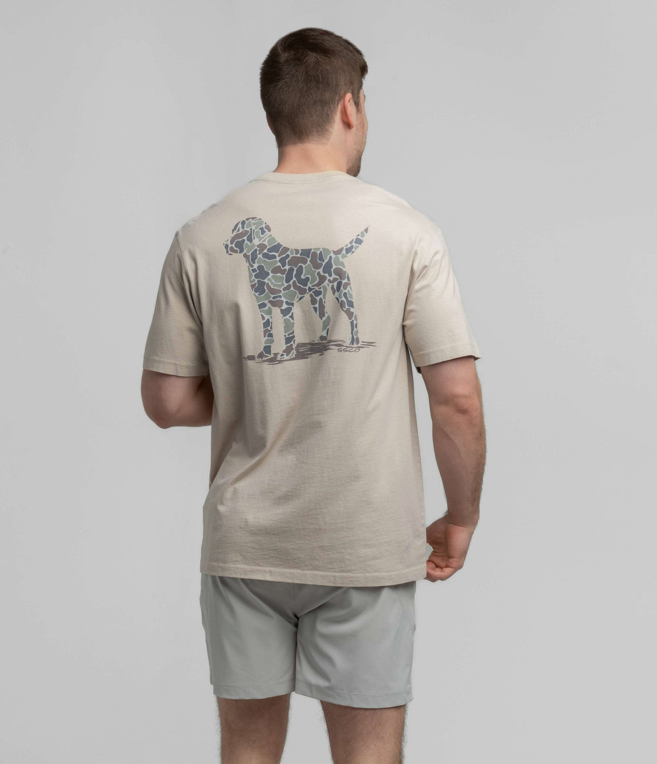 Camo Companion SS Tee - Taupe