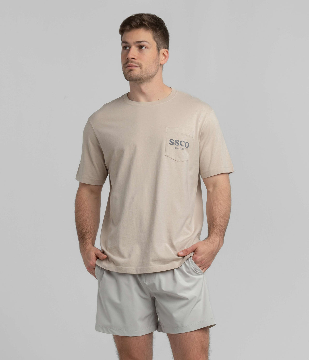 Camo Companion SS Tee - Taupe