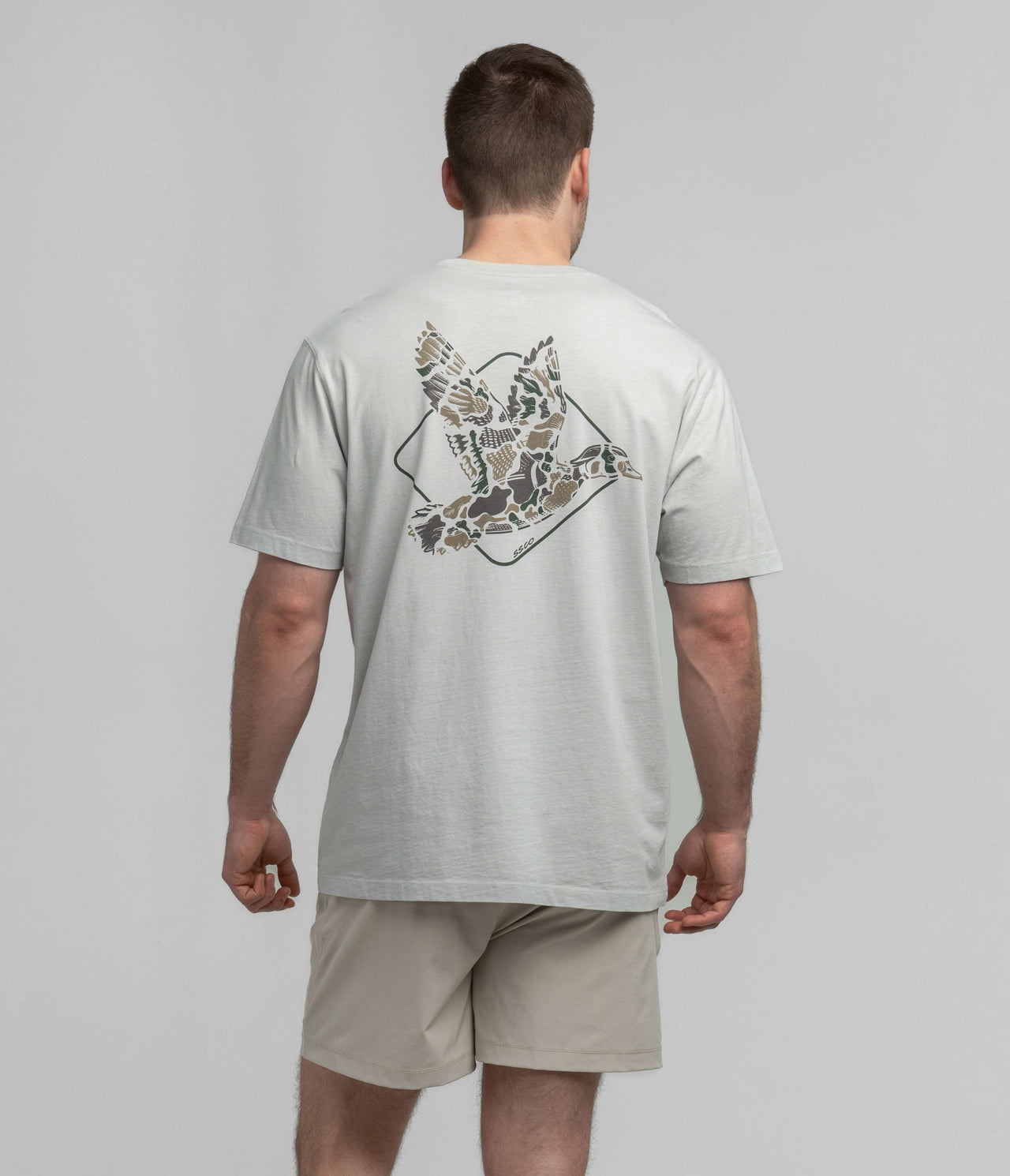 Camo Flight SS Tee - Oyster
